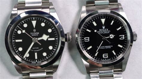 tudor 79400 vs rolex explorer 1|Rolex explorer black bay.